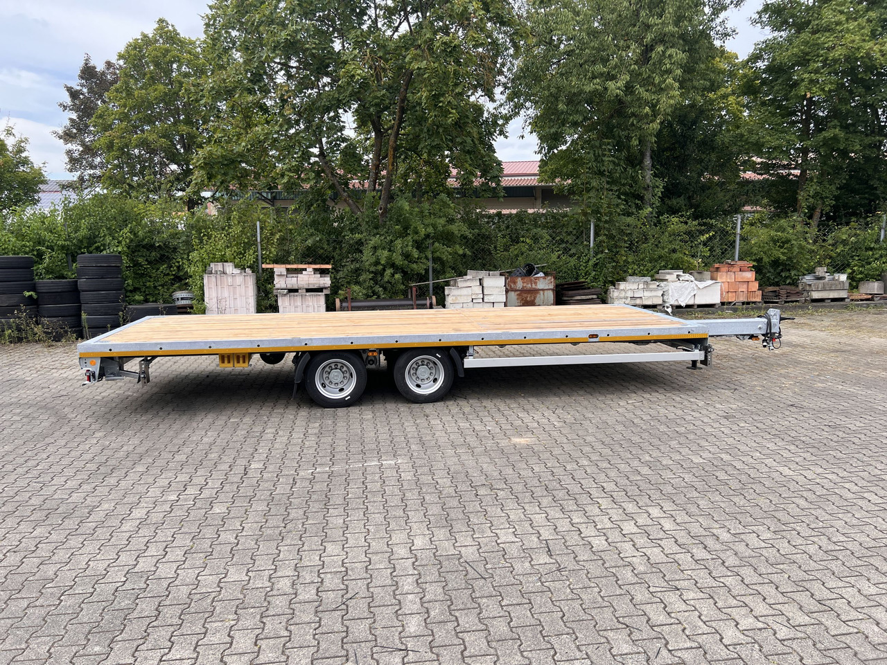 Möslein THT 14-G 7,20 ausziehbar 13,9 t Tandemanhänger- Tieflader, ausziehbar - Rimorkio e hapur/ Platformë: foto 4 Möslein THT 14-G 7,20 ausziehbar 13,9 t Tandemanhänger- Tieflader, ausziehbar - Rimorkio e hapur/ Platformë: foto 4