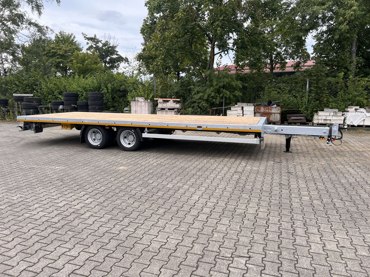 Möslein THT 14-G 7,20 ausziehbar 13,9 t Tandemanhänger- Tieflader, ausziehbar - Rimorkio e hapur/ Platformë: foto 3 Möslein THT 14-G 7,20 ausziehbar 13,9 t Tandemanhänger- Tieflader, ausziehbar - Rimorkio e hapur/ Platformë: foto 3