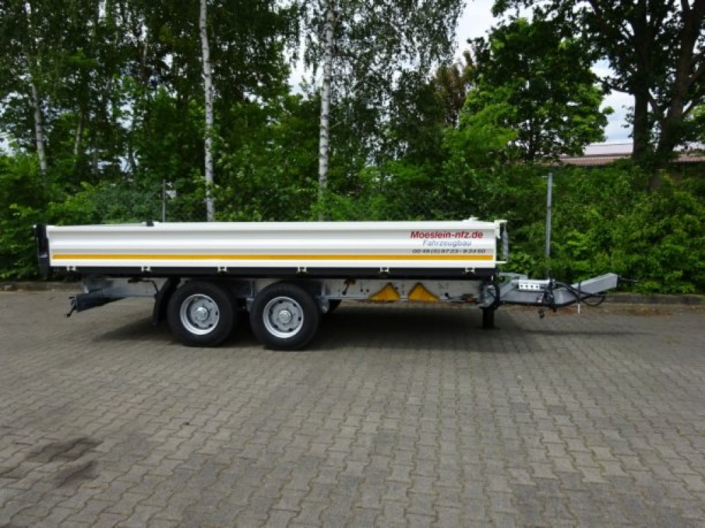 Möslein TTD 11 Weiß neuer Tandem 3- Seitenkipper Tieflader-- Neufahrzeug -- - Rimorkio vetëshkarkuese: foto 5 Möslein TTD 11 Weiß neuer Tandem 3- Seitenkipper Tieflader-- Neufahrzeug -- - Rimorkio vetëshkarkuese: foto 5