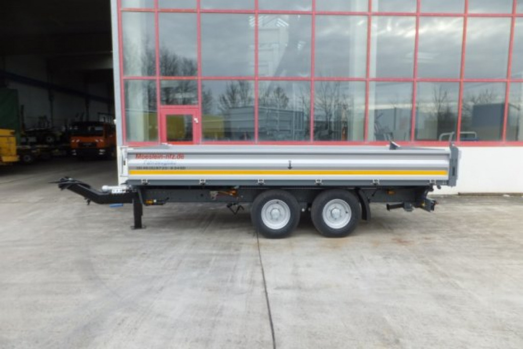 Möslein TTD 11 Weiß neuer Tandem 3- Seitenkipper Tieflader-- Neufahrzeug -- - Rimorkio vetëshkarkuese: foto 2 Möslein TTD 11 Weiß neuer Tandem 3- Seitenkipper Tieflader-- Neufahrzeug -- - Rimorkio vetëshkarkuese: foto 2