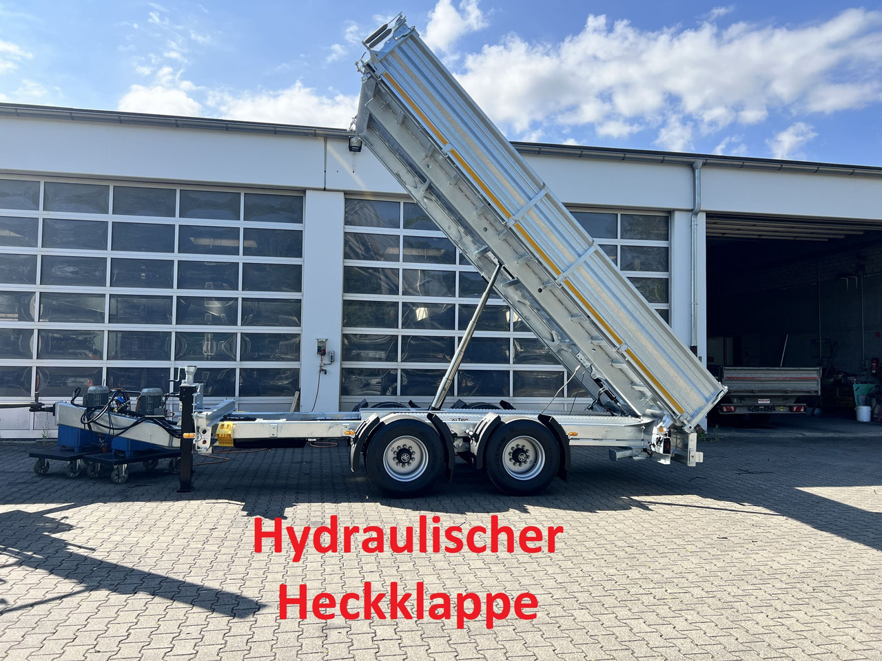 Möslein TTD 19 B neuer 19 t Tandemkipper- Tieflader hydraulischer Klappe - Rimorkio vetëshkarkuese: foto 1 Möslein TTD 19 B neuer 19 t Tandemkipper- Tieflader hydraulischer Klappe - Rimorkio vetëshkarkuese: foto 1