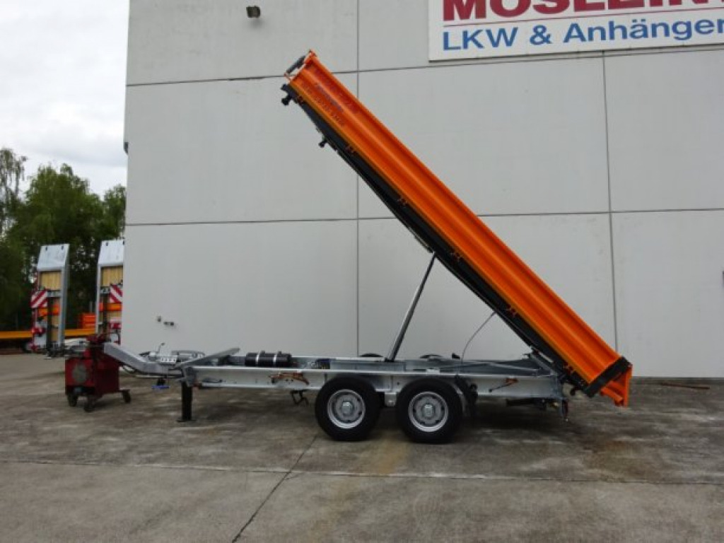 Möslein TTD11- BA Orange neuer Tandem 3- Seitenkipper Tiefladermit Bordwand- Aufsatz-- Neufahrzeug -- - Rimorkio vetëshkarkuese: foto 3 Möslein TTD11- BA Orange neuer Tandem 3- Seitenkipper Tiefladermit Bordwand- Aufsatz-- Neufahrzeug -- - Rimorkio vetëshkarkuese: foto 3