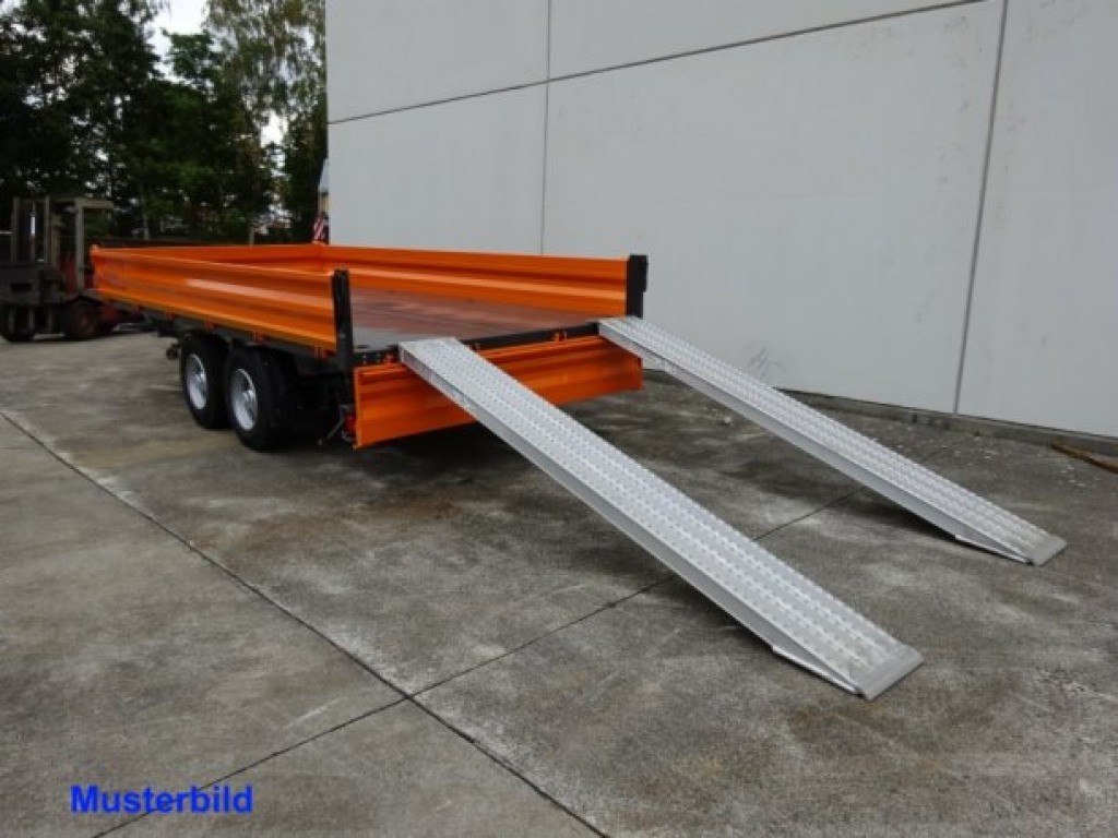Möslein TTD11 Orange neuer Tandem 3- Seitenkipper Tieflader-- Neufahrzeug -- - Rimorkio vetëshkarkuese: foto 3 Möslein TTD11 Orange neuer Tandem 3- Seitenkipper Tieflader-- Neufahrzeug -- - Rimorkio vetëshkarkuese: foto 3