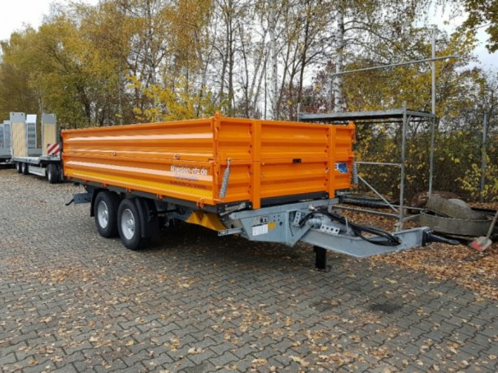 Möslein TTD13- BA Orange 13 t Tandem Kipper Tiefladermit Bordwand- Aufsatz-- Neufahrzeug -- - Rimorkio vetëshkarkuese: foto 5 Möslein TTD13- BA Orange 13 t Tandem Kipper Tiefladermit Bordwand- Aufsatz-- Neufahrzeug -- - Rimorkio vetëshkarkuese: foto 5