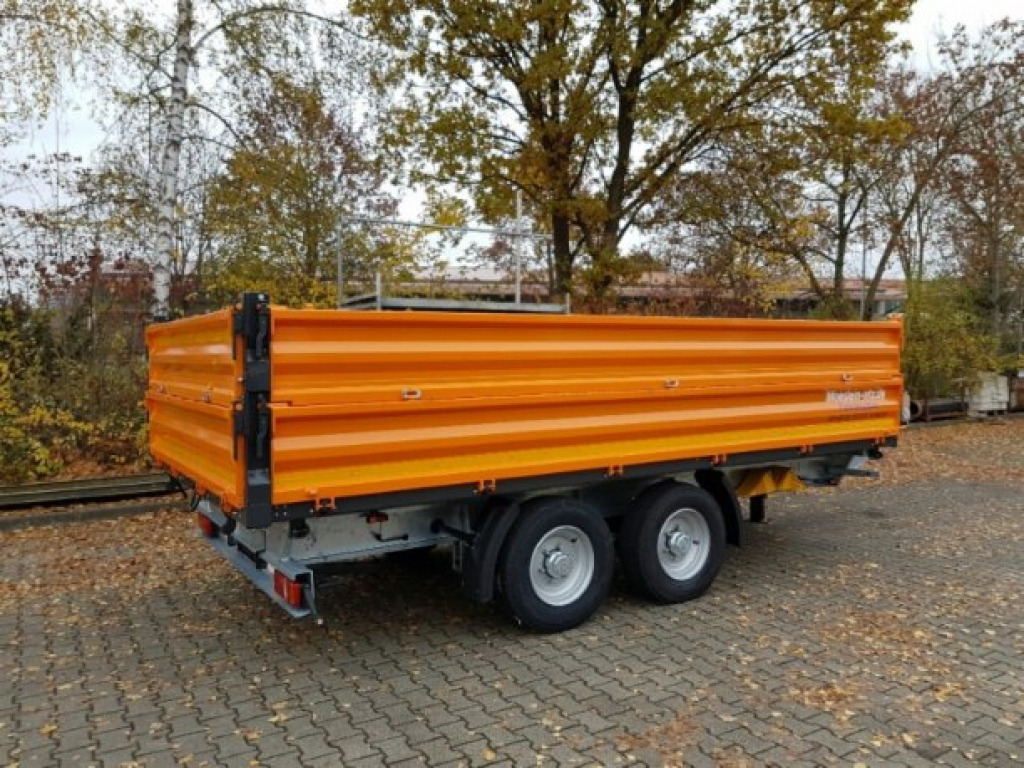 Möslein TTD13- BA Orange 13 t Tandem Kipper Tiefladermit Bordwand- Aufsatz-- Neufahrzeug -- - Rimorkio vetëshkarkuese: foto 3 Möslein TTD13- BA Orange 13 t Tandem Kipper Tiefladermit Bordwand- Aufsatz-- Neufahrzeug -- - Rimorkio vetëshkarkuese: foto 3