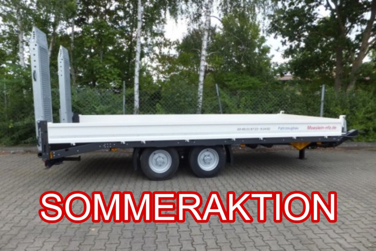 Möslein TTT 13 6,2 BR Weiß  Neuer 13 t GG Tandemtieflader mit Breiten Rampen - Rimorkio me plan ngarkimi të ulët: foto 1 Möslein TTT 13 6,2 BR Weiß  Neuer 13 t GG Tandemtieflader mit Breiten Rampen - Rimorkio me plan ngarkimi të ulët: foto 1