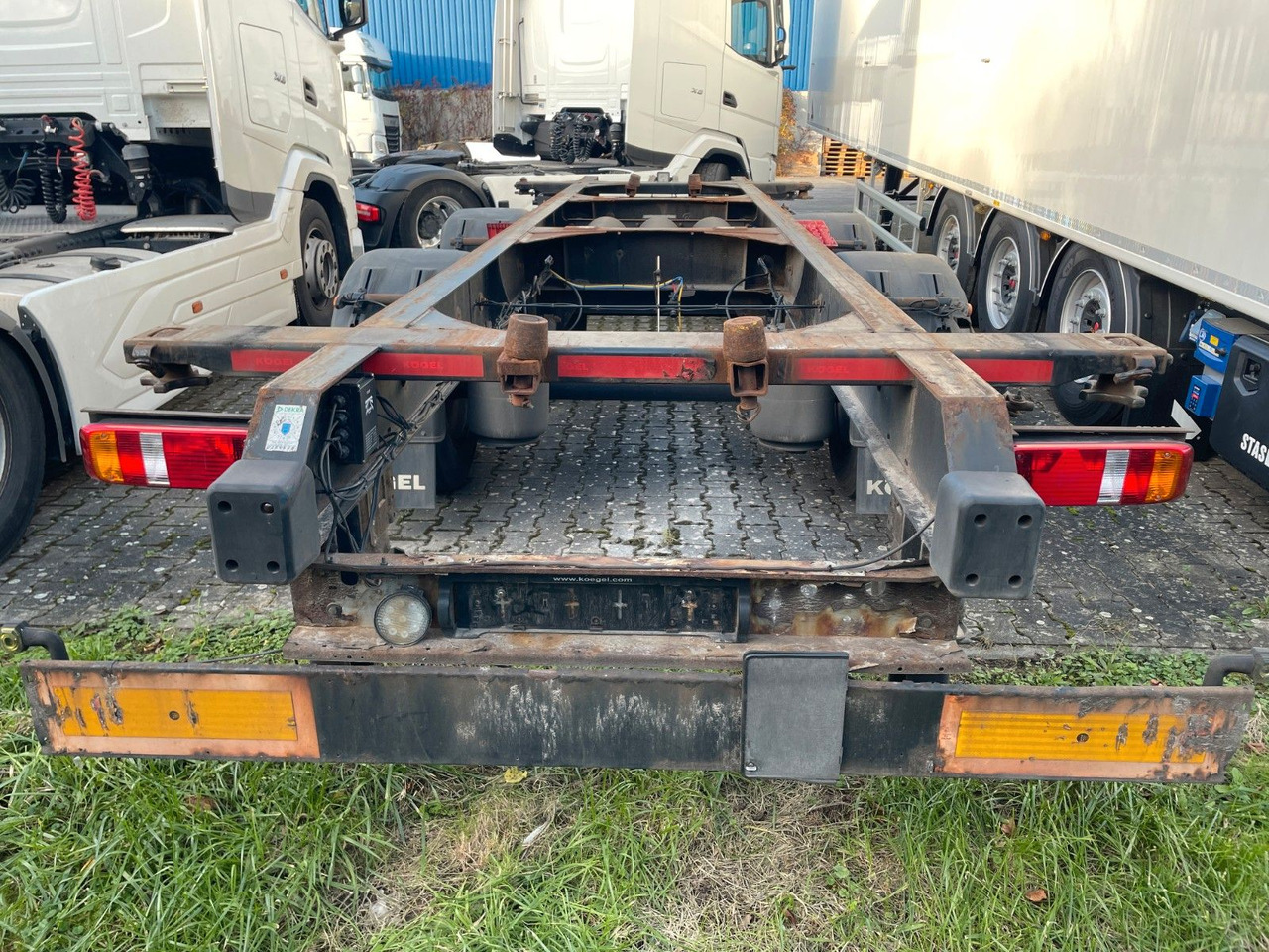 Kögel ZW 18 - Transportjer kontejnerësh/ Rimorkio me karroceri të çmontueshme: foto 5 Kögel ZW 18 - Transportjer kontejnerësh/ Rimorkio me karroceri të çmontueshme: foto 5