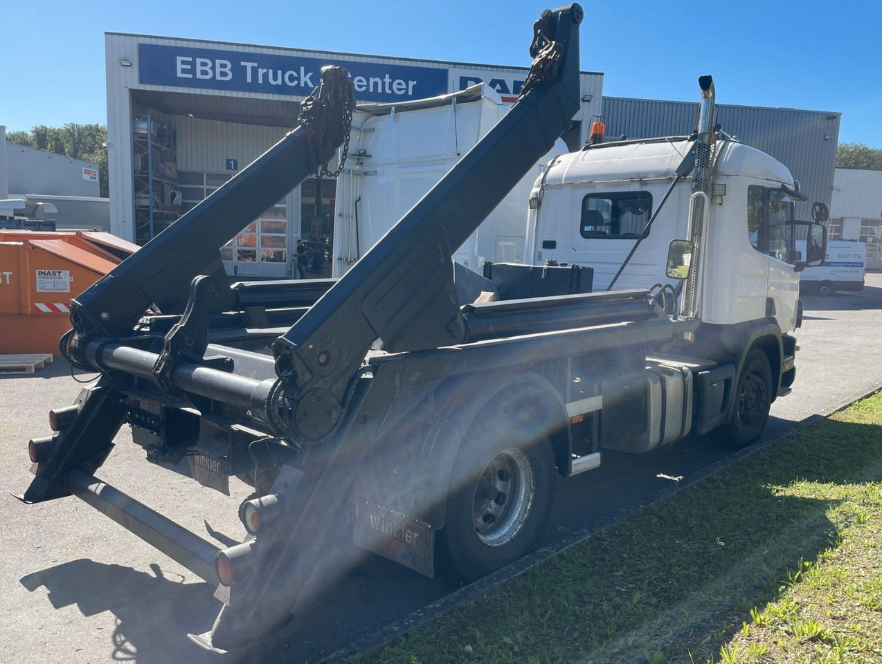 Scania B4X2 ATL, Absetzkipper - Kamion vetëshkarkues, Kamion me vinç: foto 3 Scania B4X2 ATL, Absetzkipper - Kamion vetëshkarkues, Kamion me vinç: foto 3