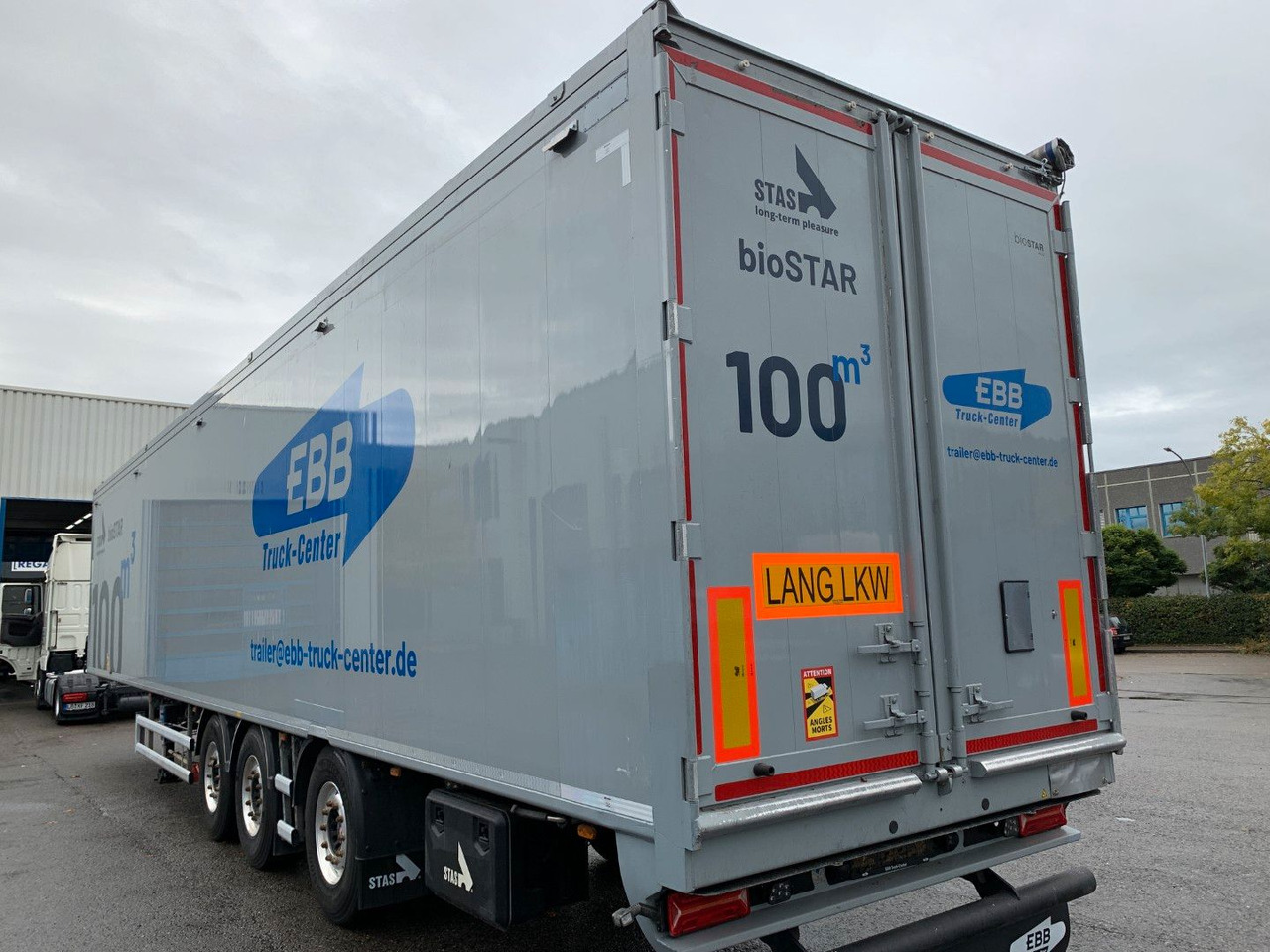 Stas bioSTAR ca 100 cbm 14,9 m Innenlänge - Gjysmë rimorkio me bazament të lëvizshëm: foto 5 Stas bioSTAR ca 100 cbm 14,9 m Innenlänge - Gjysmë rimorkio me bazament të lëvizshëm: foto 5