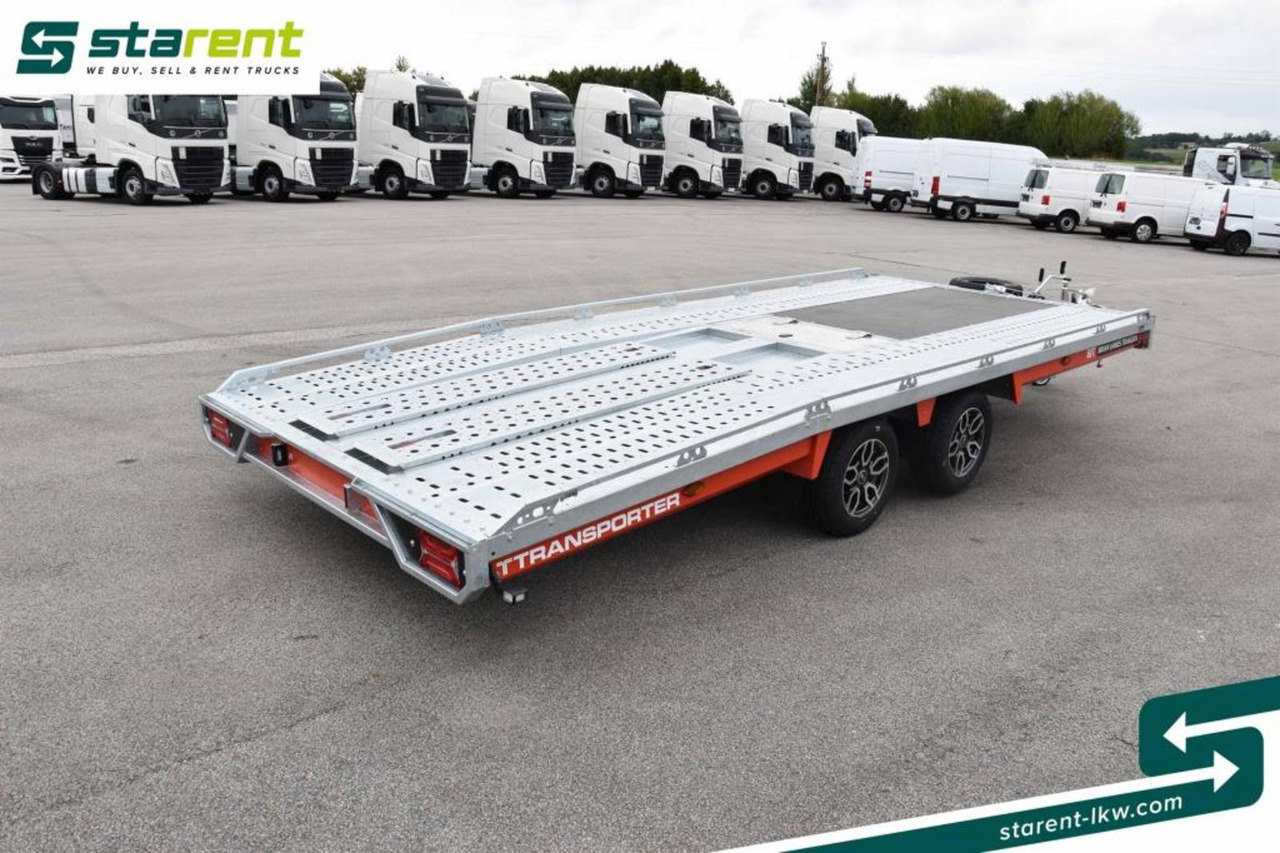 Brian James Trailers T-Transporter Rampen Seilwinde Kippbar Alu - Rimorkio autotransportuese: foto 5 Brian James Trailers T-Transporter Rampen Seilwinde Kippbar Alu - Rimorkio autotransportuese: foto 5
