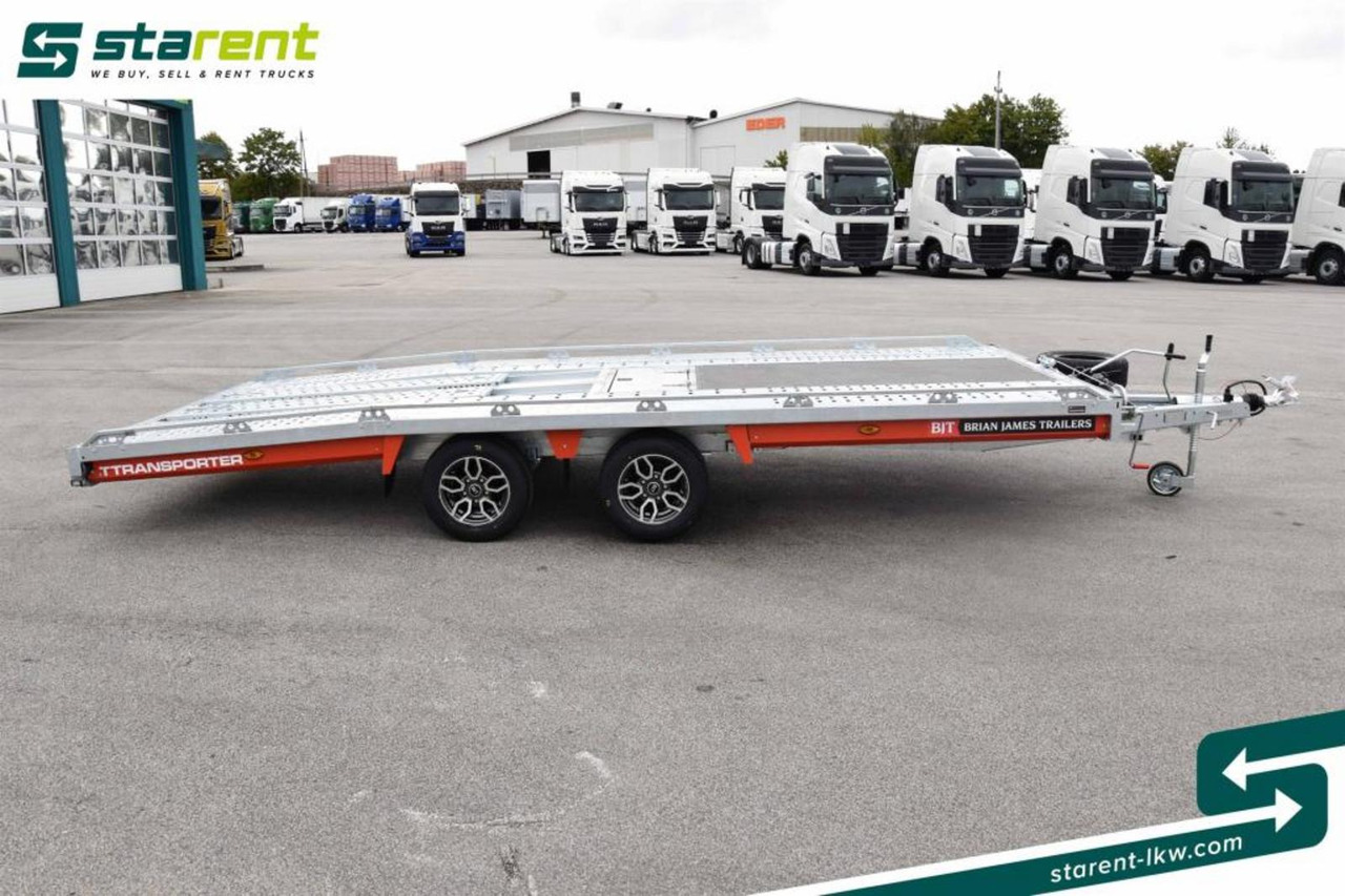Brian James Trailers T-Transporter Rampen Seilwinde Kippbar Alu - Rimorkio autotransportuese: foto 4 Brian James Trailers T-Transporter Rampen Seilwinde Kippbar Alu - Rimorkio autotransportuese: foto 4