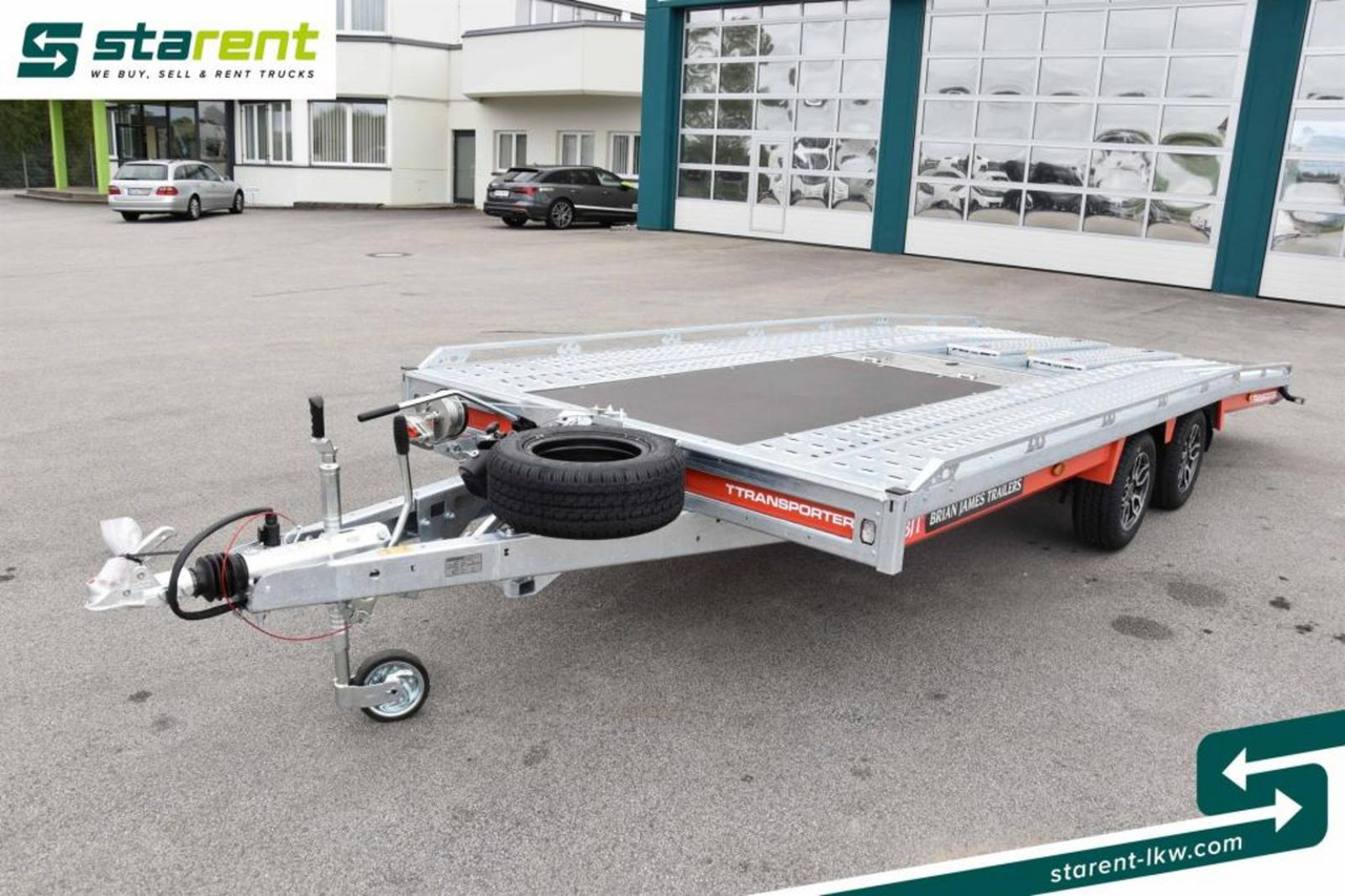 Brian James Trailers T-Transporter Rampen Seilwinde Kippbar Alu - Rimorkio autotransportuese: foto 1 Brian James Trailers T-Transporter Rampen Seilwinde Kippbar Alu - Rimorkio autotransportuese: foto 1