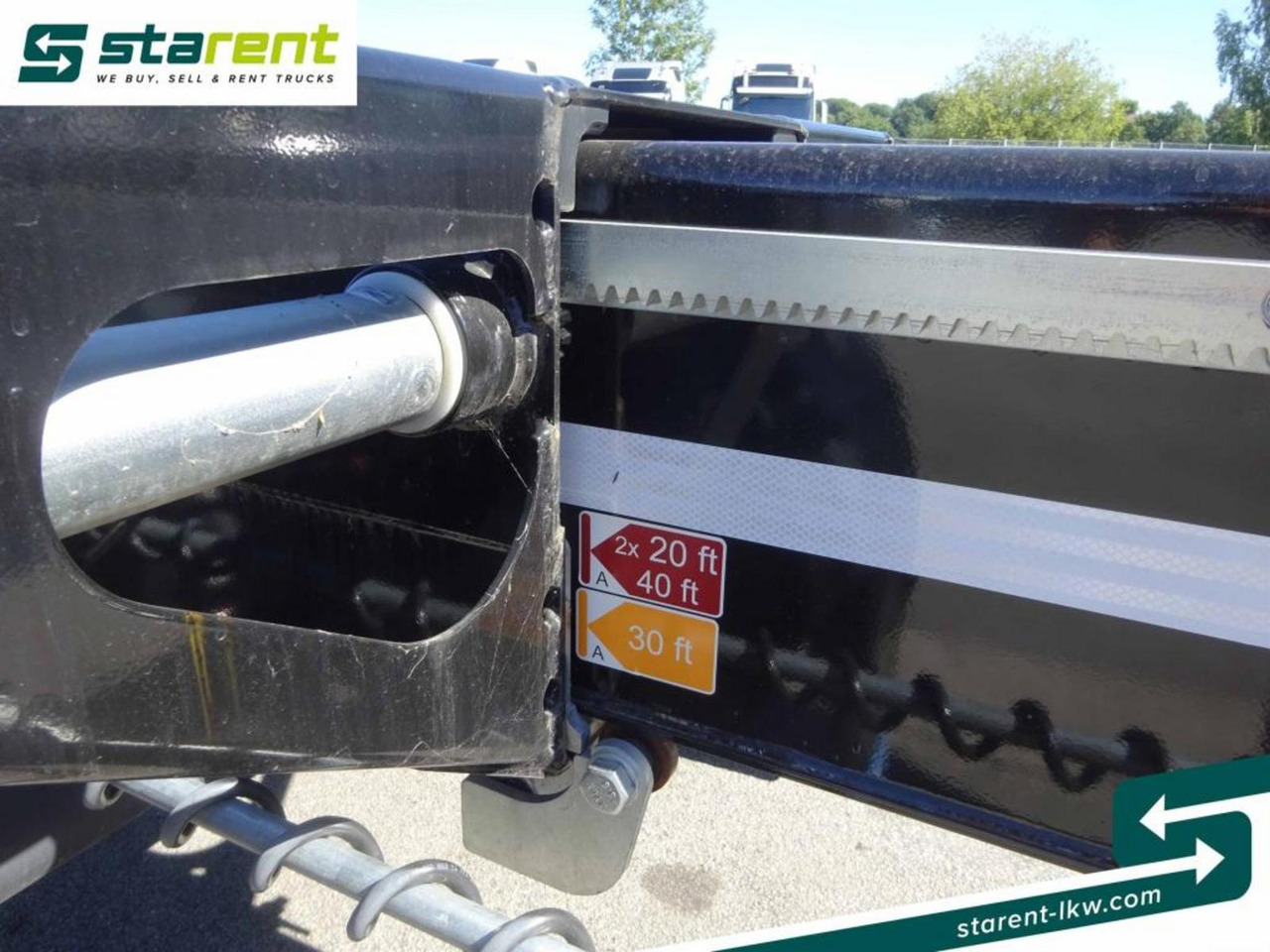 Transportjer kontejnerësh/ Rimorkio me karroceri të çmontueshme i ri D-TEC Portmaster 1x20 / 2x20 / 1x30 / 1x40 / 1x45: foto 19