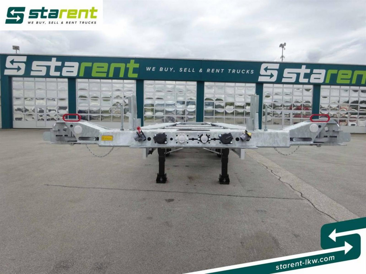 Fliegl Containerchassis ADR, 1x20/2x20/1x30/1x40/1x45 - Transportjer kontejnerësh/ Gjysmë rimorkio me karroceri të çmontueshme: foto 2 Fliegl Containerchassis ADR, 1x20/2x20/1x30/1x40/1x45 - Transportjer kontejnerësh/ Gjysmë rimorkio me karroceri të çmontueshme: foto 2