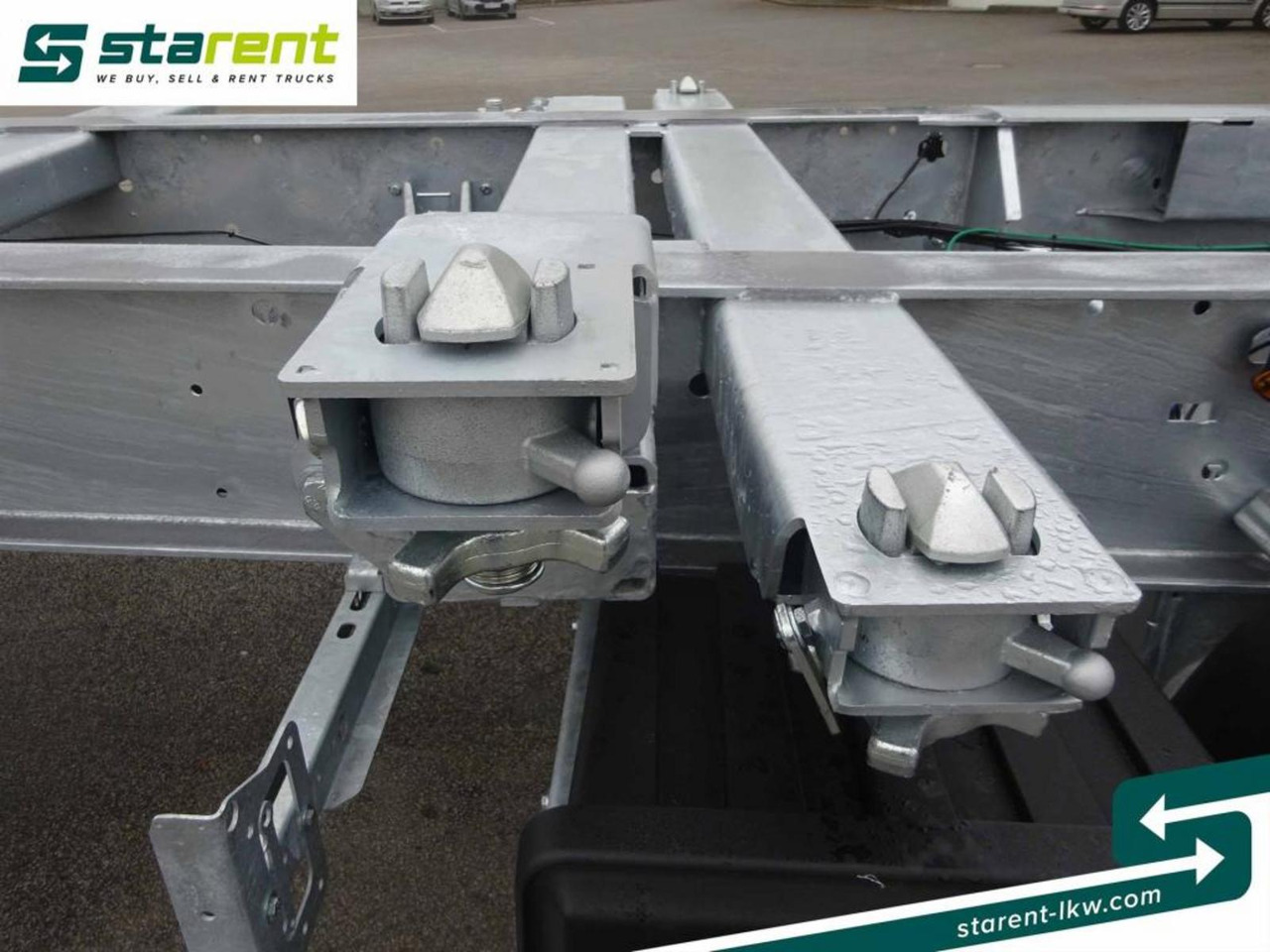 Transportjer kontejnerësh/ Gjysmë rimorkio me karroceri të çmontueshme i ri Fliegl Containerchassis ADR, 1x20 / 2x20 / 1x30 / 1x40: foto 20