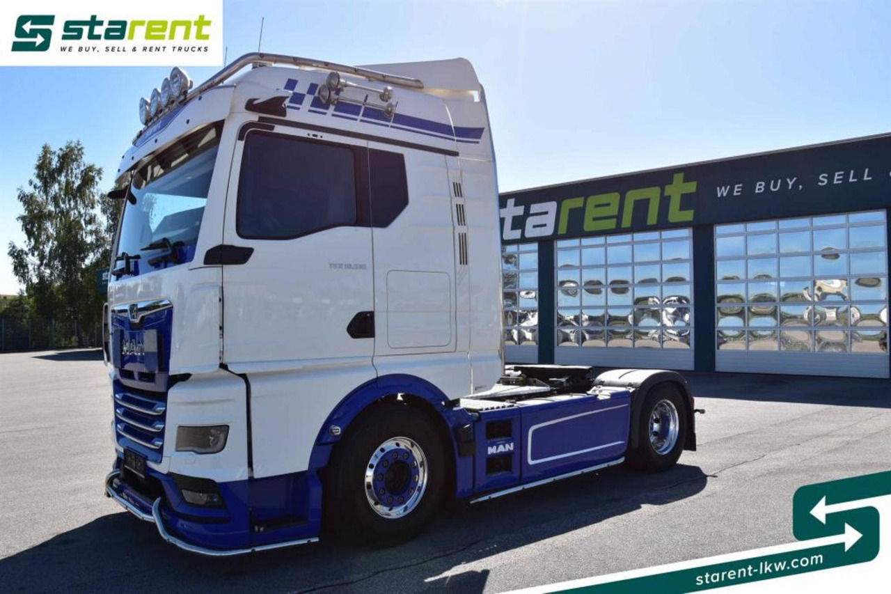 MAN TGX 18.510 LL Hydraulik Retarder Leder Alcoa Navi - Gjysmë-kamion: foto 1 MAN TGX 18.510 LL Hydraulik Retarder Leder Alcoa Navi - Gjysmë-kamion: foto 1