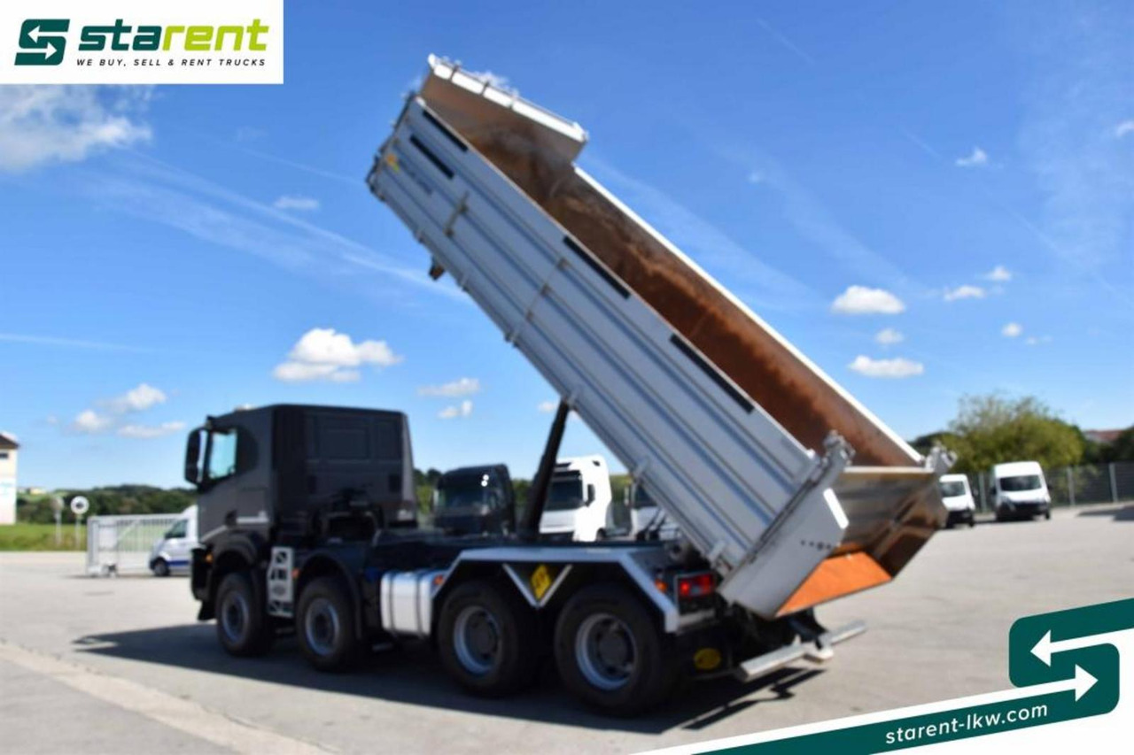 Kamion vetëshkarkues Iveco T-Way 510 8x4 Meiler 3 Seitenkipper Navi Drehlicht: foto 10