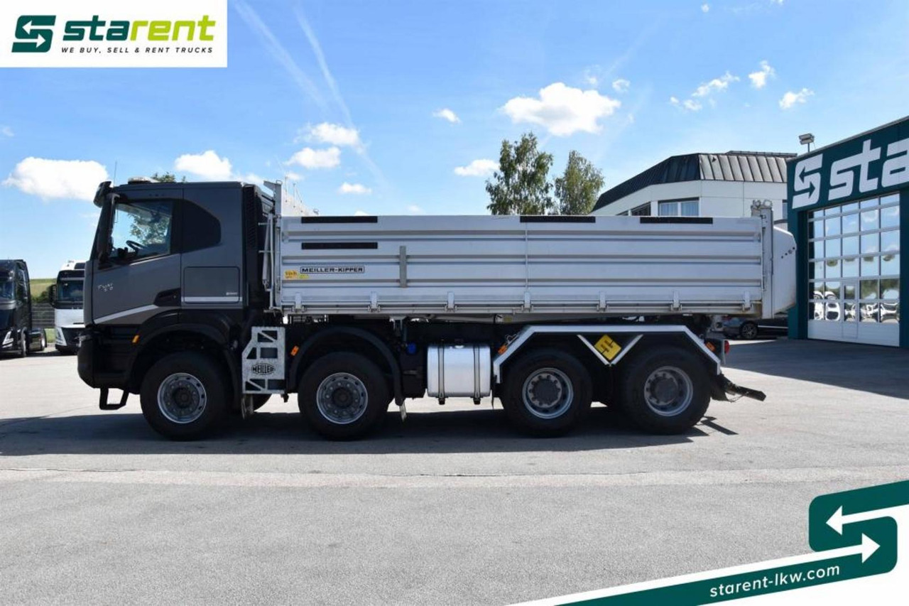Kamion vetëshkarkues Iveco T-Way 510 8x4 Meiler 3 Seitenkipper Navi Drehlicht: foto 8