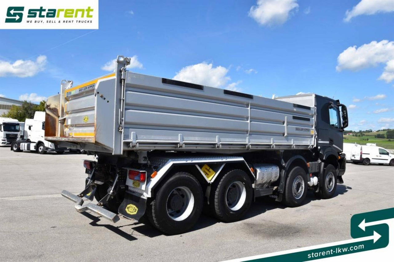 Iveco T-Way 510 8x4 Meiler 3 Seitenkipper Navi Drehlicht - Kamion vetëshkarkues: foto 5 Iveco T-Way 510 8x4 Meiler 3 Seitenkipper Navi Drehlicht - Kamion vetëshkarkues: foto 5