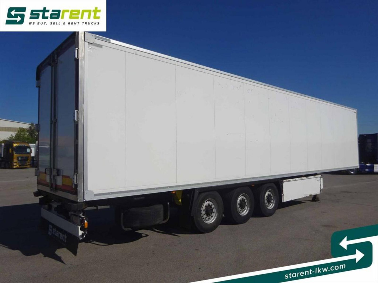 Krone Carrier Vector 1950 Doppelstock Liftachse Trennw. - Gjysmë rimorkio frigorifer: foto 5 Krone Carrier Vector 1950 Doppelstock Liftachse Trennw. - Gjysmë rimorkio frigorifer: foto 5