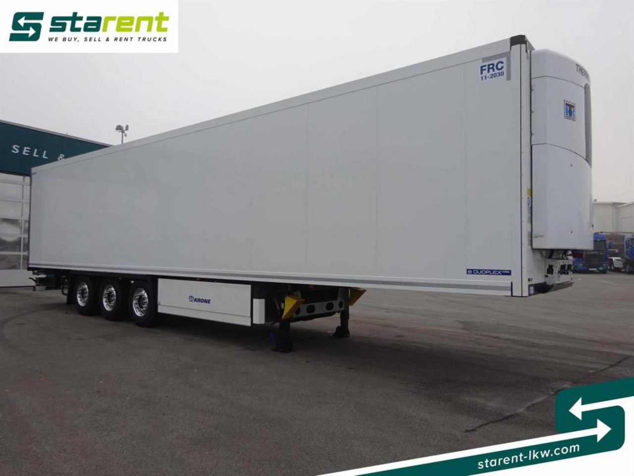 Krone Thermo King SLXi300 Alu Doppel Blumenbereit Lift-A - Gjysmë rimorkio frigorifer: foto 3 Krone Thermo King SLXi300 Alu Doppel Blumenbereit Lift-A - Gjysmë rimorkio frigorifer: foto 3