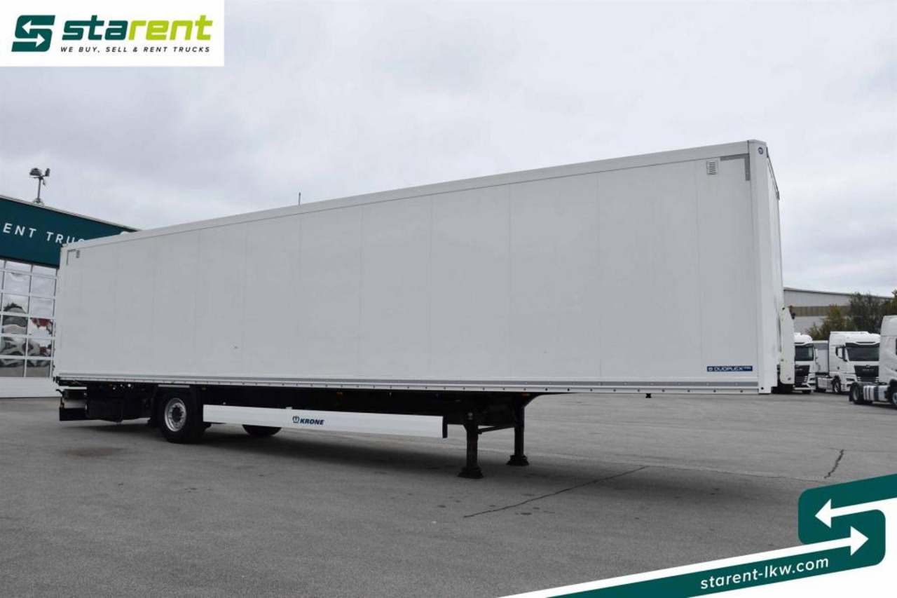 Krone Trockenfrachtkoffer 1-Achs Doppelstock TÜV 04/26 - Gjysmë rimorkio me vagonetë të mbyllur: foto 3 Krone Trockenfrachtkoffer 1-Achs Doppelstock TÜV 04/26 - Gjysmë rimorkio me vagonetë të mbyllur: foto 3