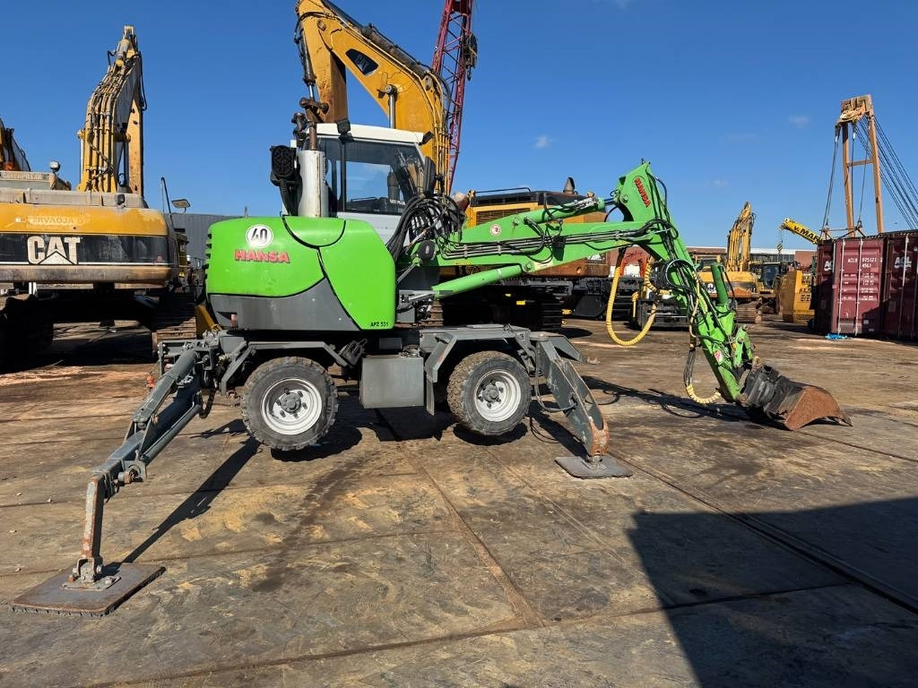 Ekskavator me goma Hansa APZ 531 ( 40 KMH ): foto 6