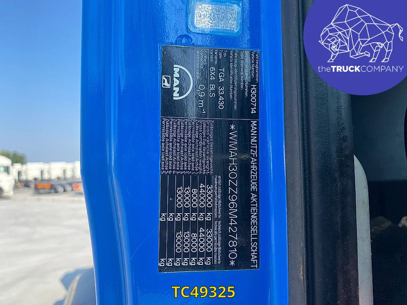 Gjysmë-kamion MAN TGA 33340 BIG AXLES: foto 9