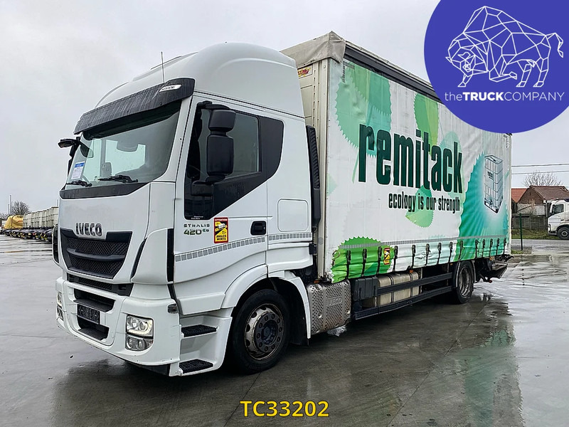 Iveco Stralis 420 - Kamion me tendë: foto 1 Iveco Stralis 420 - Kamion me tendë: foto 1
