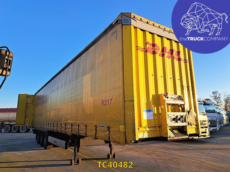 Krone - Gjysmë rimorkio me tendë: foto 1 Krone - Gjysmë rimorkio me tendë: foto 1