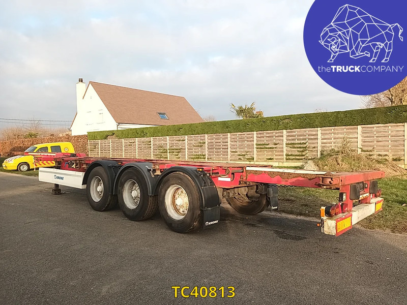Krone - Transportjer kontejnerësh/ Gjysmë rimorkio me karroceri të çmontueshme: foto 4 Krone - Transportjer kontejnerësh/ Gjysmë rimorkio me karroceri të çmontueshme: foto 4