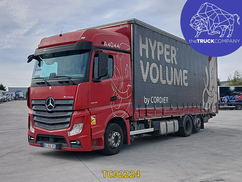 Mercedes-Benz Actros 2548 - Kamion me tendë: foto 1 Mercedes-Benz Actros 2548 - Kamion me tendë: foto 1