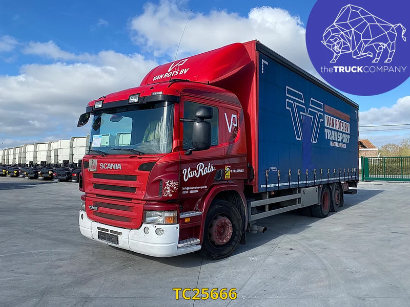 Scania P 280 - Kamion me tendë: foto 1 Scania P 280 - Kamion me tendë: foto 1