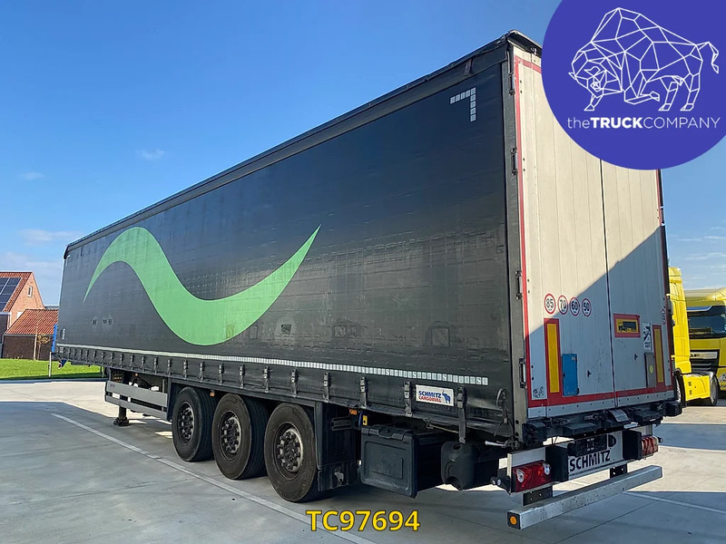 Schmitz Cargobull - Gjysmë rimorkio me tendë: foto 1 Schmitz Cargobull - Gjysmë rimorkio me tendë: foto 1