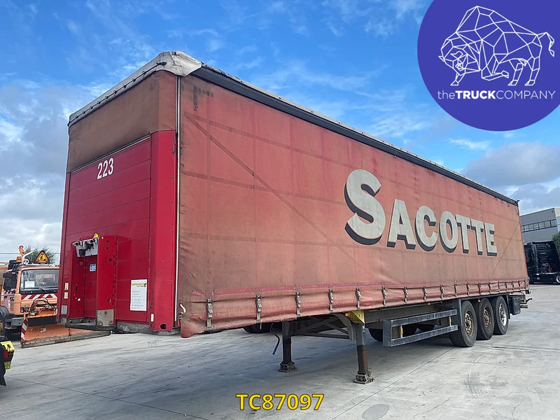 Schmitz Cargobull - Gjysmë rimorkio me tendë: foto 1 Schmitz Cargobull - Gjysmë rimorkio me tendë: foto 1