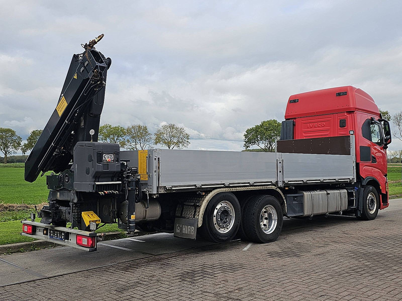 Iveco S-WAY AS260S46 6X2-4 HIAB 155-E2 - Kamion me karroceri të hapur, Kamion me vinç: foto 3 Iveco S-WAY AS260S46 6X2-4 HIAB 155-E2 - Kamion me karroceri të hapur, Kamion me vinç: foto 3