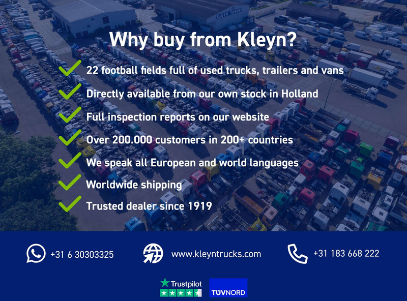 KLEYN TRAILERS PRSHTRI 18-13620 STUURAS LAADKLEP NEW - Gjysmë rimorkio me tendë: foto 4 KLEYN TRAILERS PRSHTRI 18-13620 STUURAS LAADKLEP NEW - Gjysmë rimorkio me tendë: foto 4