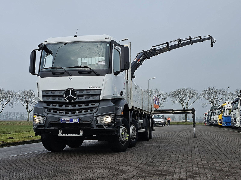 Mercedes-Benz AROCS 3240 HIAB 232ES5 - Kamion me karroceri të hapur, Kamion me vinç: foto 1 Mercedes-Benz AROCS 3240 HIAB 232ES5 - Kamion me karroceri të hapur, Kamion me vinç: foto 1