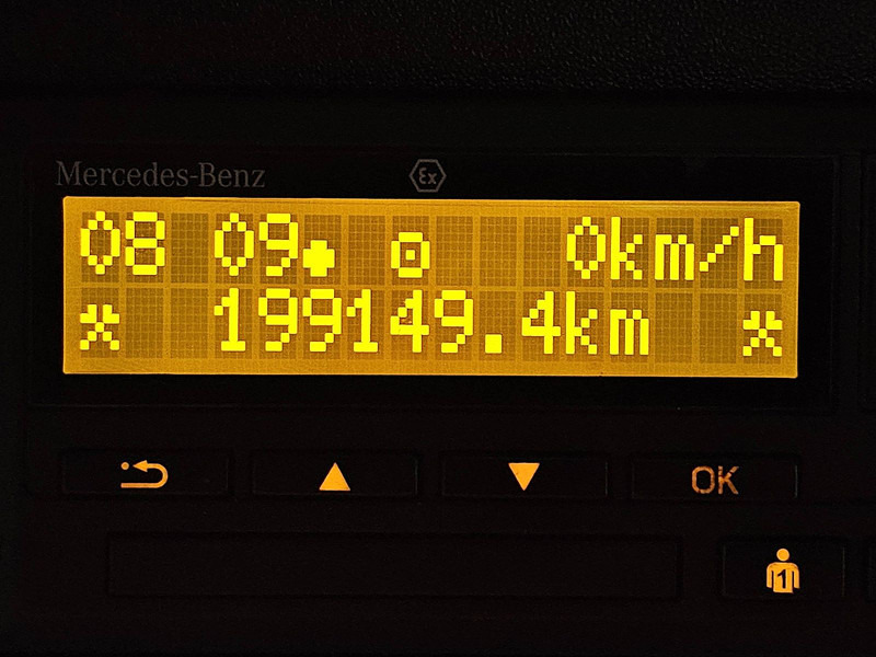 Kamion me karroceri të hapur, Kamion me vinç Mercedes-Benz AROCS 3240 Palfinger PK 27001-E: foto 9
