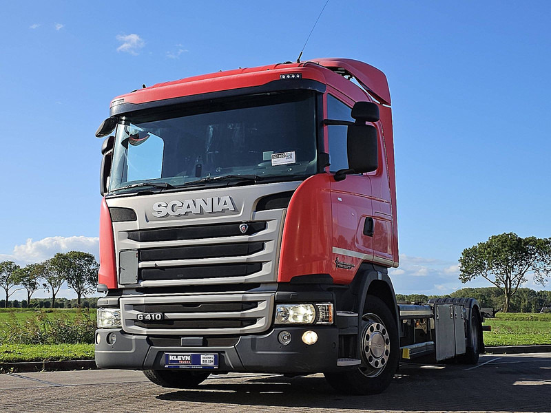 Scania G410 4X2 RETARDER WB550 - Transportjer kontejnerësh/ Kamion me karroceri të çmontueshme: foto 1 Scania G410 4X2 RETARDER WB550 - Transportjer kontejnerësh/ Kamion me karroceri të çmontueshme: foto 1