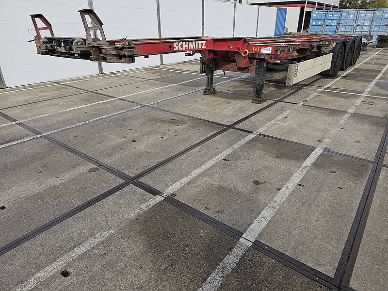 Schmitz Cargobull SCF 24 G EURO - Transportjer kontejnerësh/ Gjysmë rimorkio me karroceri të çmontueshme: foto 1 Schmitz Cargobull SCF 24 G EURO - Transportjer kontejnerësh/ Gjysmë rimorkio me karroceri të çmontueshme: foto 1