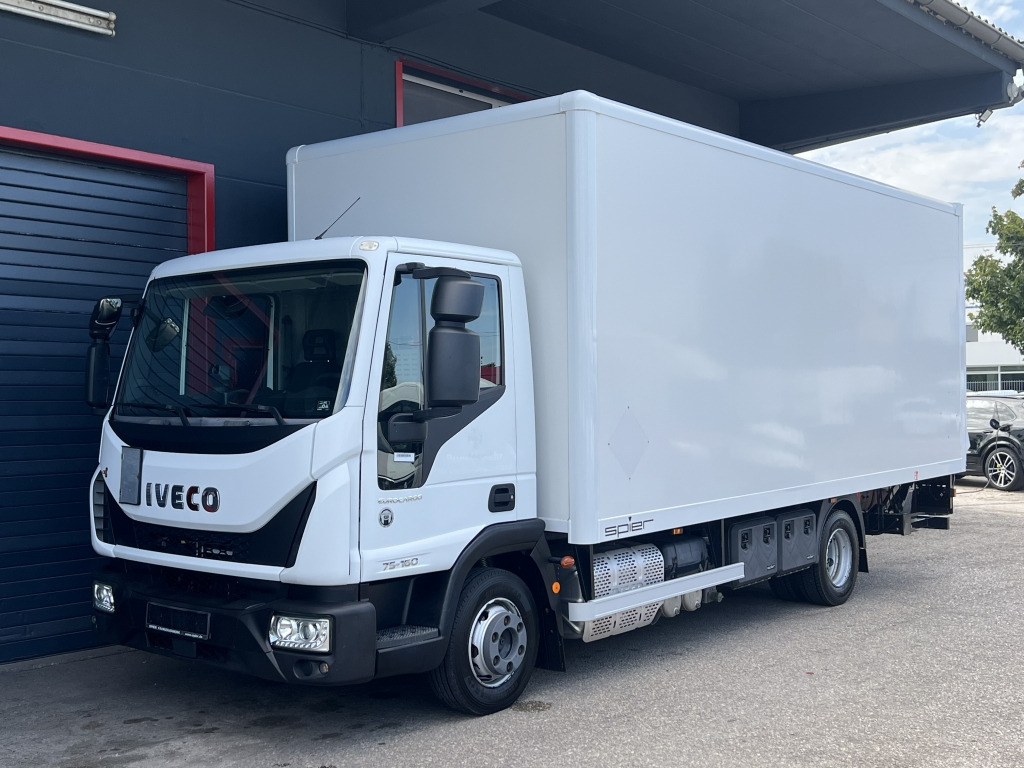 Iveco EuroCargo ML75E16 Klima 6,05m Koffer+LBW 29.'tkm - Kamioncine me kontinier: foto 1 Iveco EuroCargo ML75E16 Klima 6,05m Koffer+LBW 29.'tkm - Kamioncine me kontinier: foto 1