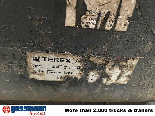 ATLAS TEREX EK 607 - Kovë me dy nofulla: foto 5 ATLAS TEREX EK 607 - Kovë me dy nofulla: foto 5