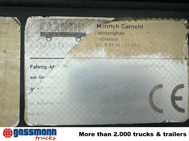 Carnehl CHKS/HH, Stahlmulde ca. 25m³ - Gjysmë rimorkio vetëshkarkuese: foto 2 Carnehl CHKS/HH, Stahlmulde ca. 25m³ - Gjysmë rimorkio vetëshkarkuese: foto 2