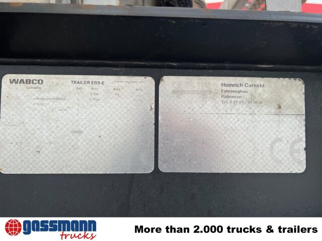 Carnehl CHKS32/2HG, Stahlmulde ca. 23m³, Liftachse - Gjysmë rimorkio vetëshkarkuese: foto 4 Carnehl CHKS32/2HG, Stahlmulde ca. 23m³, Liftachse - Gjysmë rimorkio vetëshkarkuese: foto 4