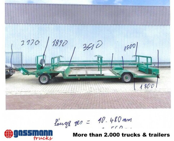 Empl TL 6,4 Spezial-Tiefladeanhänger, - Rimorkio e hapur/ Platformë: foto 5 Empl TL 6,4 Spezial-Tiefladeanhänger, - Rimorkio e hapur/ Platformë: foto 5