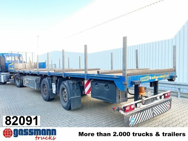 Fliegl SZS 290, Zwangsgelenkt - Gjysmë rimorkio e hapur/ Platformë: foto 1 Fliegl SZS 290, Zwangsgelenkt - Gjysmë rimorkio e hapur/ Platformë: foto 1