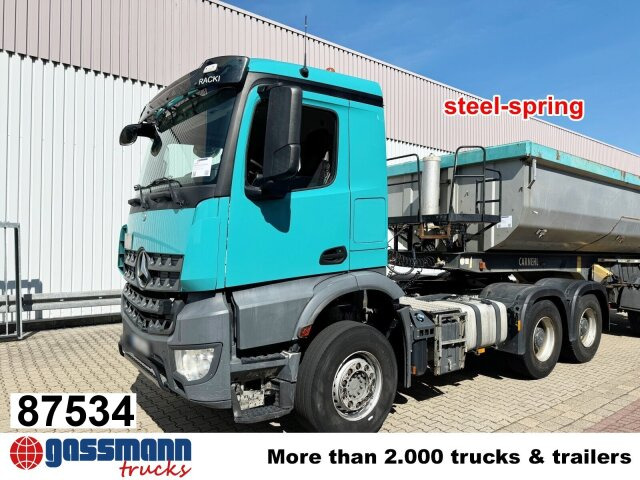 Mercedes-Benz Arocs 3343 S 6x4, Full Steel, 3x Vorhanden! - Gjysmë-kamion: foto 1 Mercedes-Benz Arocs 3343 S 6x4, Full Steel, 3x Vorhanden! - Gjysmë-kamion: foto 1