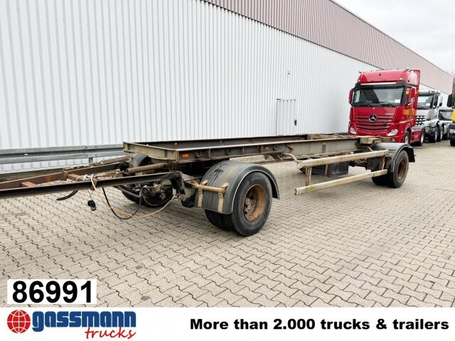 Hüffermann HSA 18.70, Schlittenabroller - Rimorkio roll-off/ Skip loader: foto 1 Hüffermann HSA 18.70, Schlittenabroller - Rimorkio roll-off/ Skip loader: foto 1