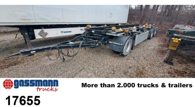 Hüffermann HSA-3, Vario Carrier, Absetzanhänger - Transportjer kontejnerësh/ Rimorkio me karroceri të çmontueshme: foto 1 Hüffermann HSA-3, Vario Carrier, Absetzanhänger - Transportjer kontejnerësh/ Rimorkio me karroceri të çmontueshme: foto 1